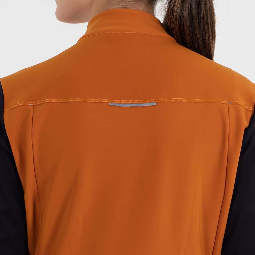 CHAQUETA CICLISMO THERMALTECH ORANGE UNISEX - miniatura 6