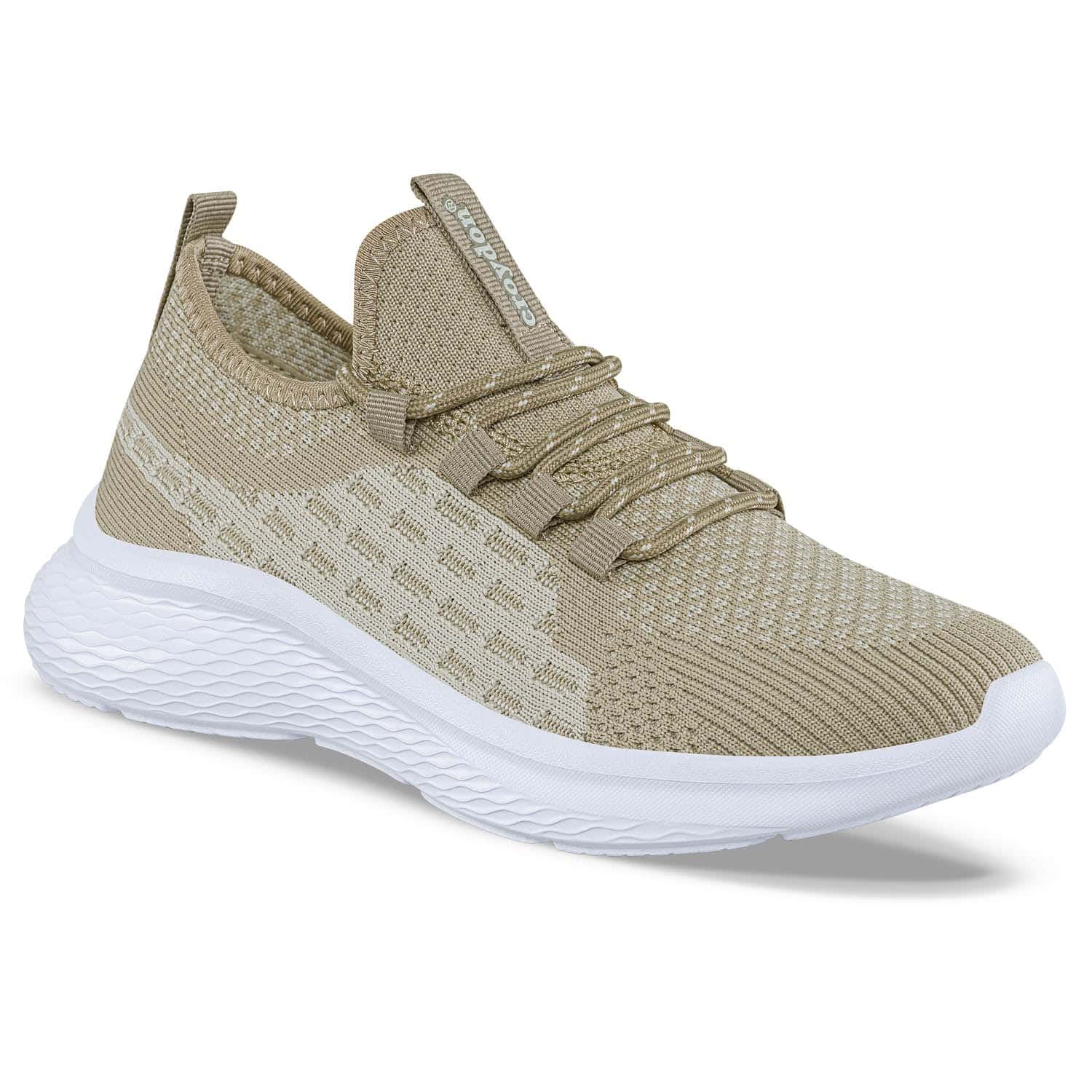 Tenis Running Trux Beige Croydon para Mujer