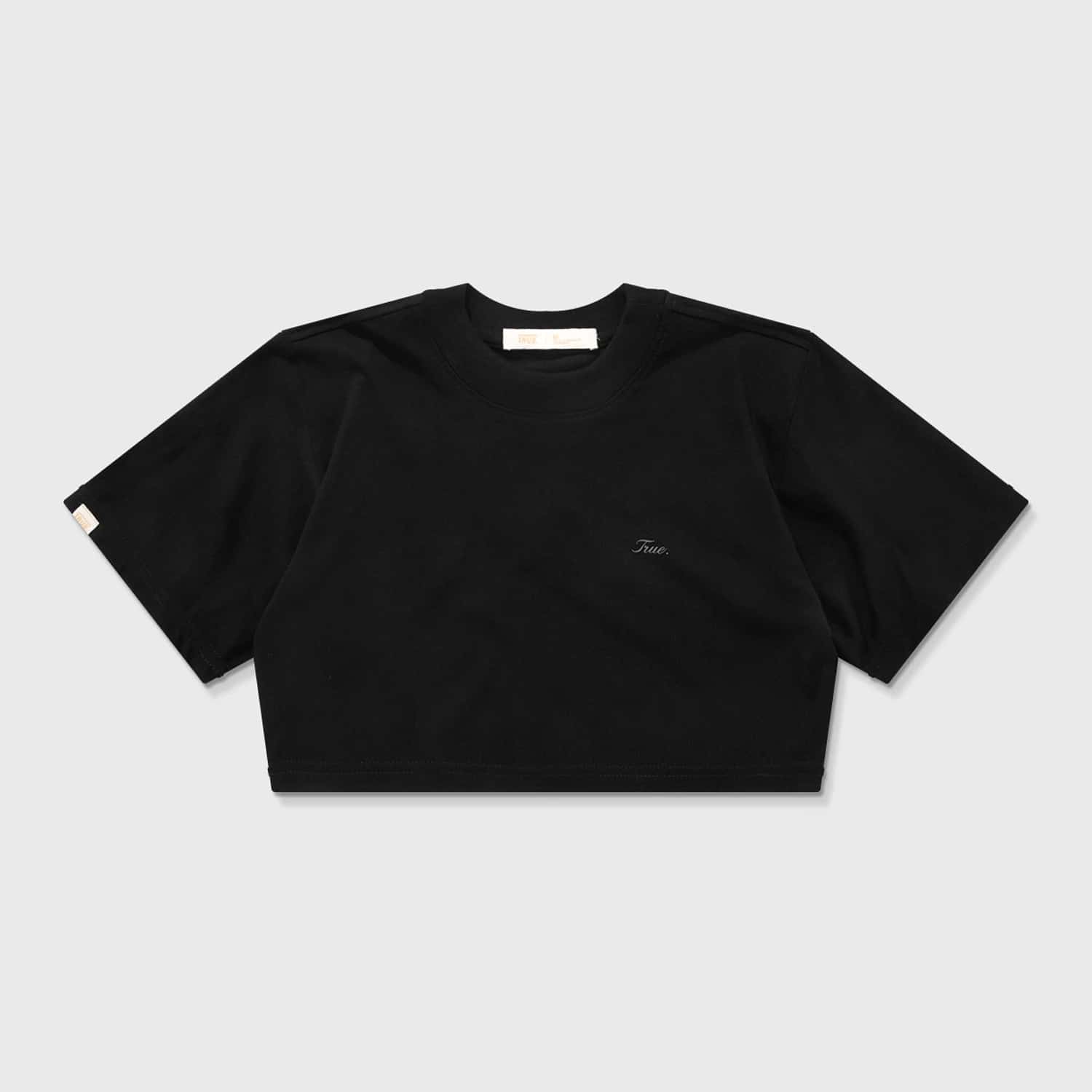 Signature Crop Top - Black