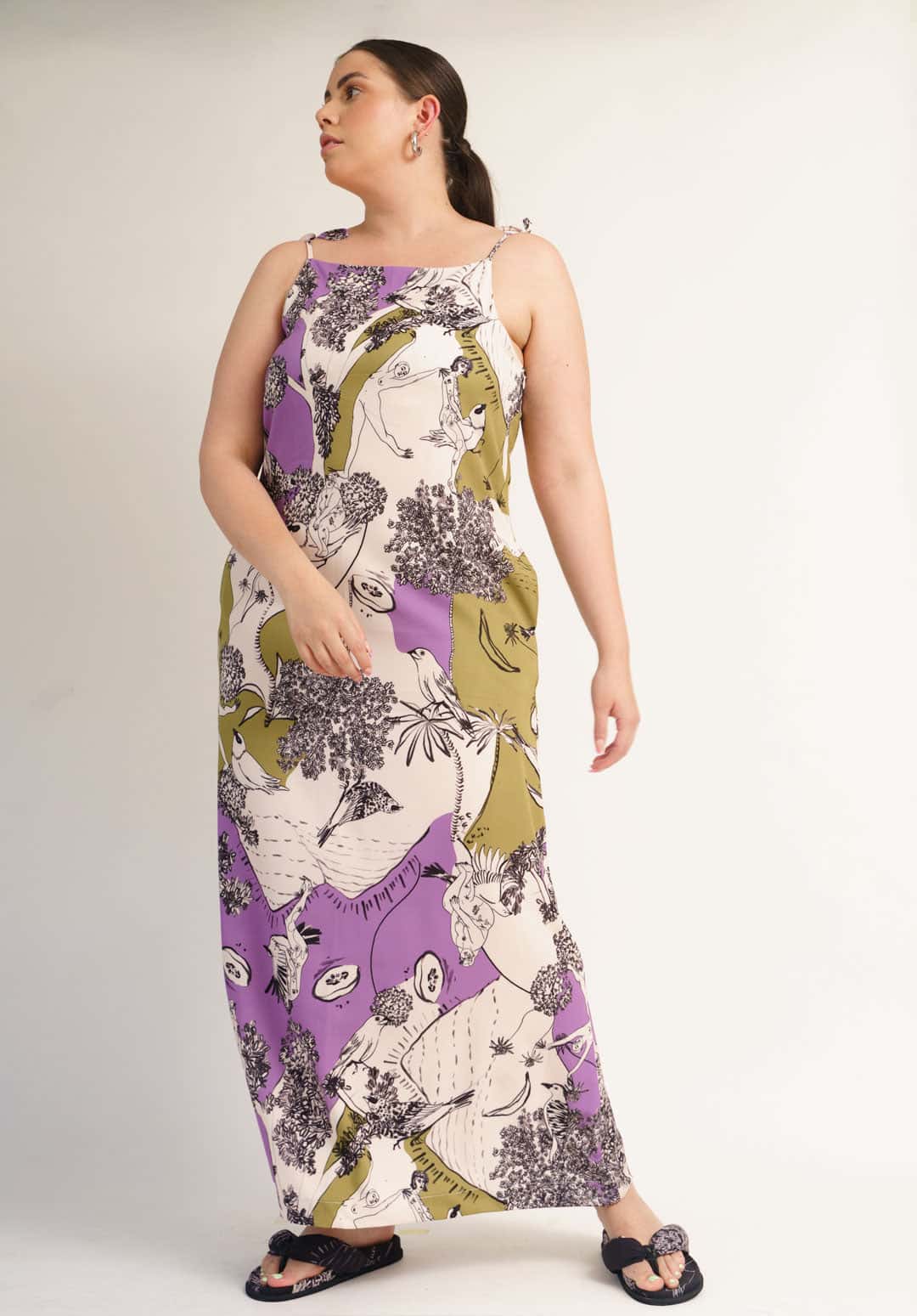 Vestido Tangara Lila - miniatura 3