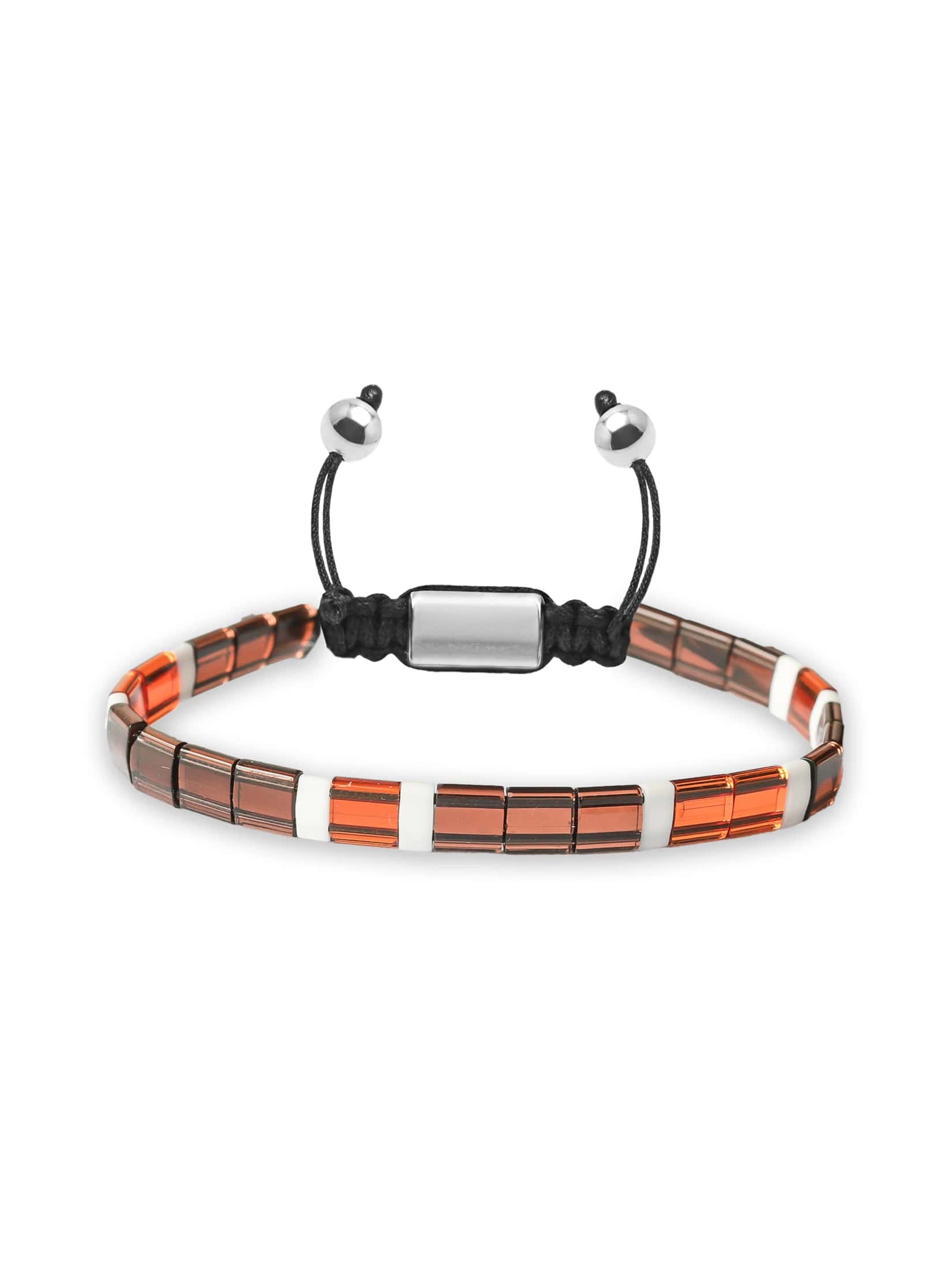 Brazalete Miyuki Tila Ambar 5mm