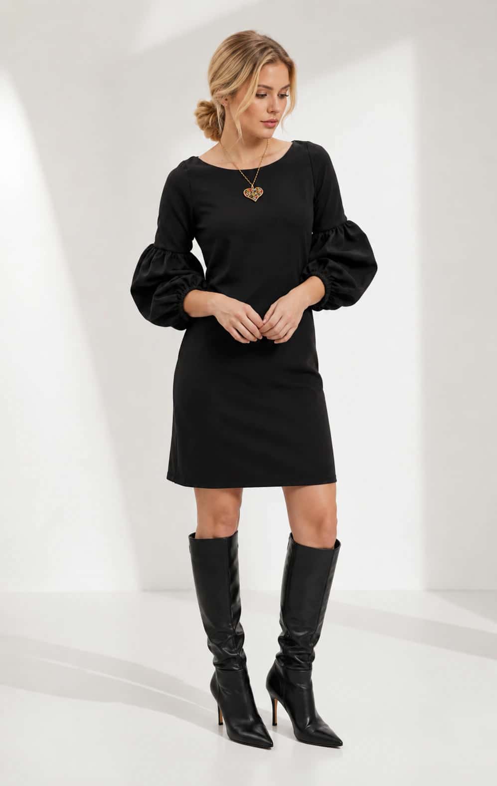 Vestido Millet Negro - miniatura 2