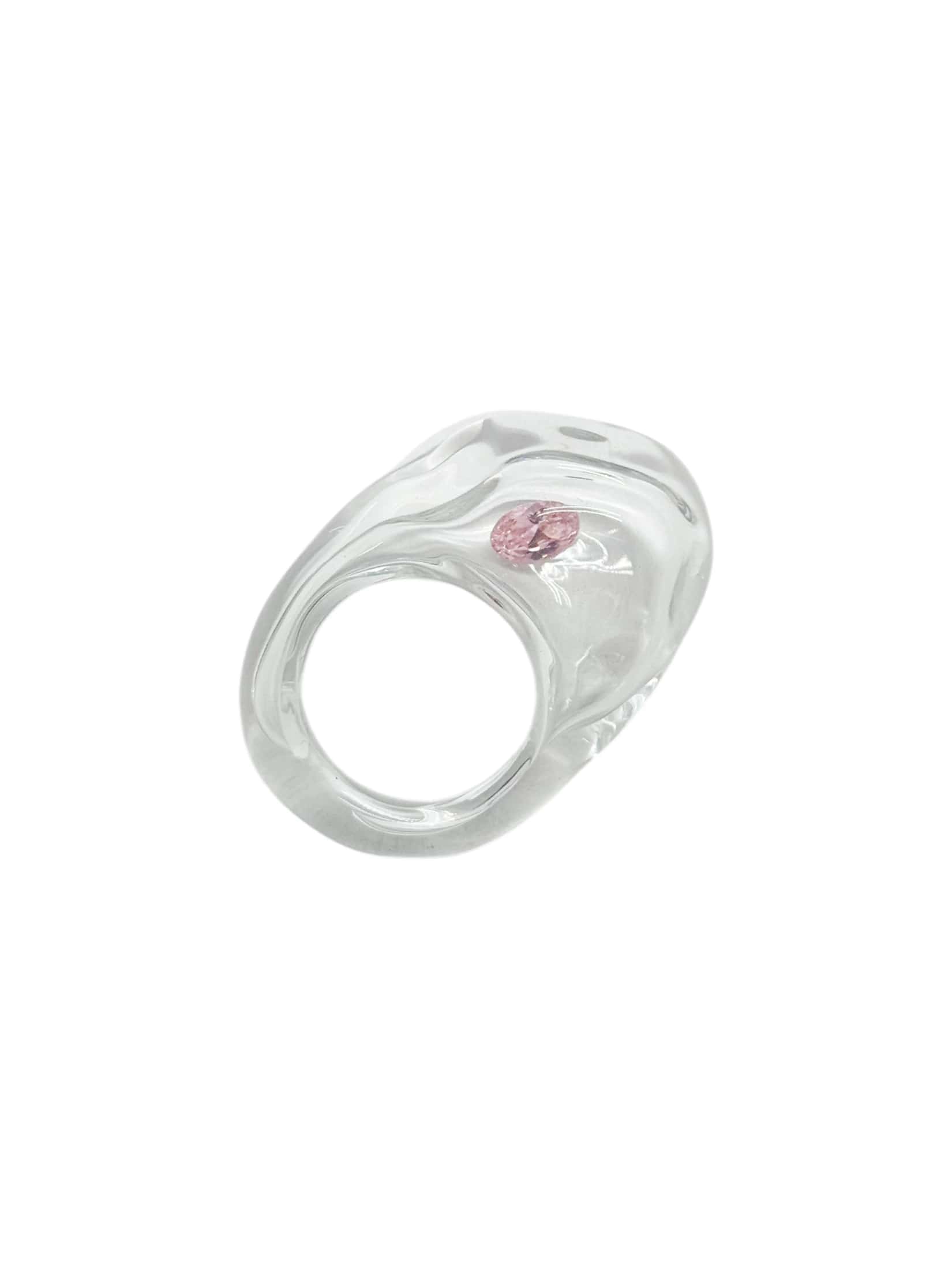 anillo vidrio zircón - miniatura 9