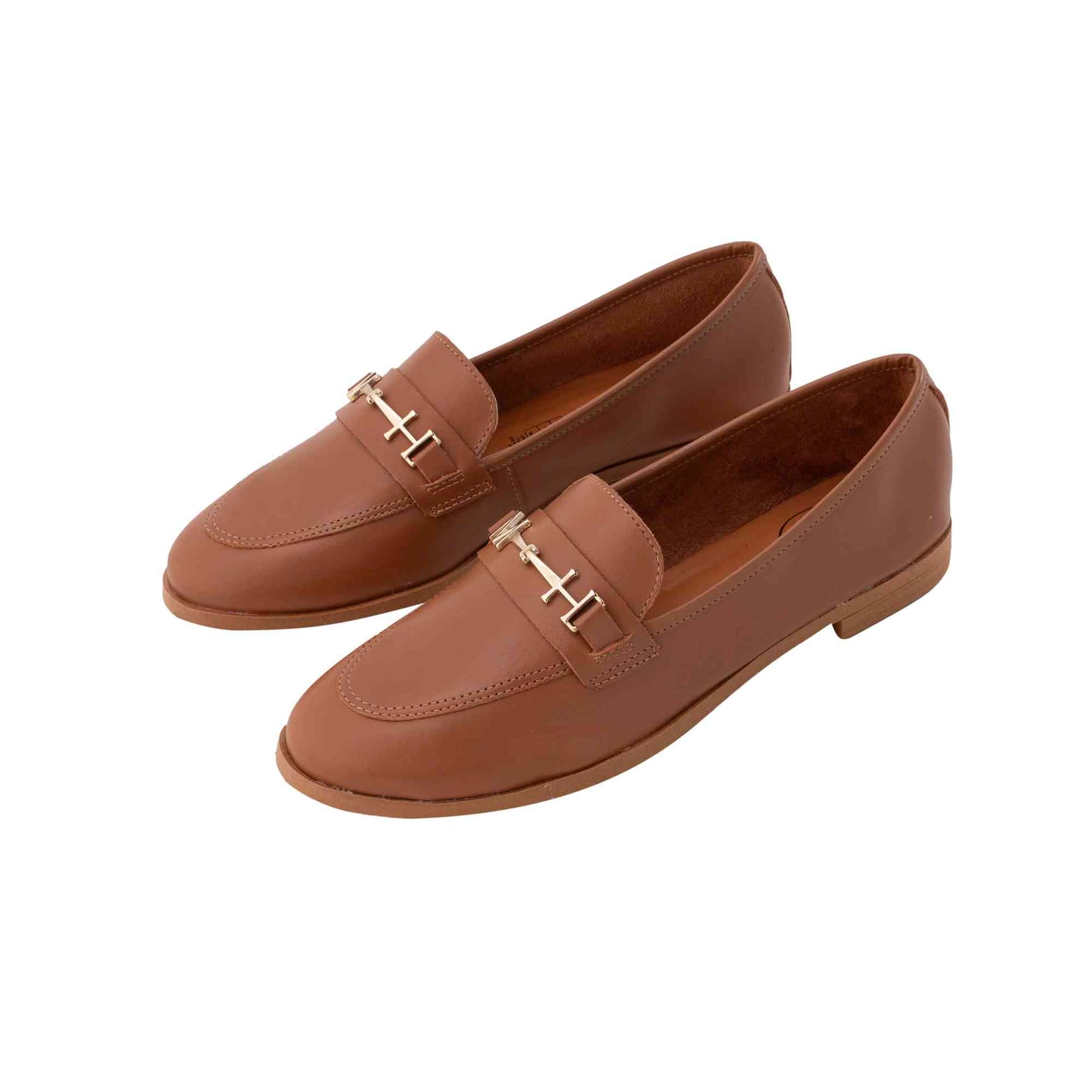 Mocasín Loafer Gardenia Café Julia