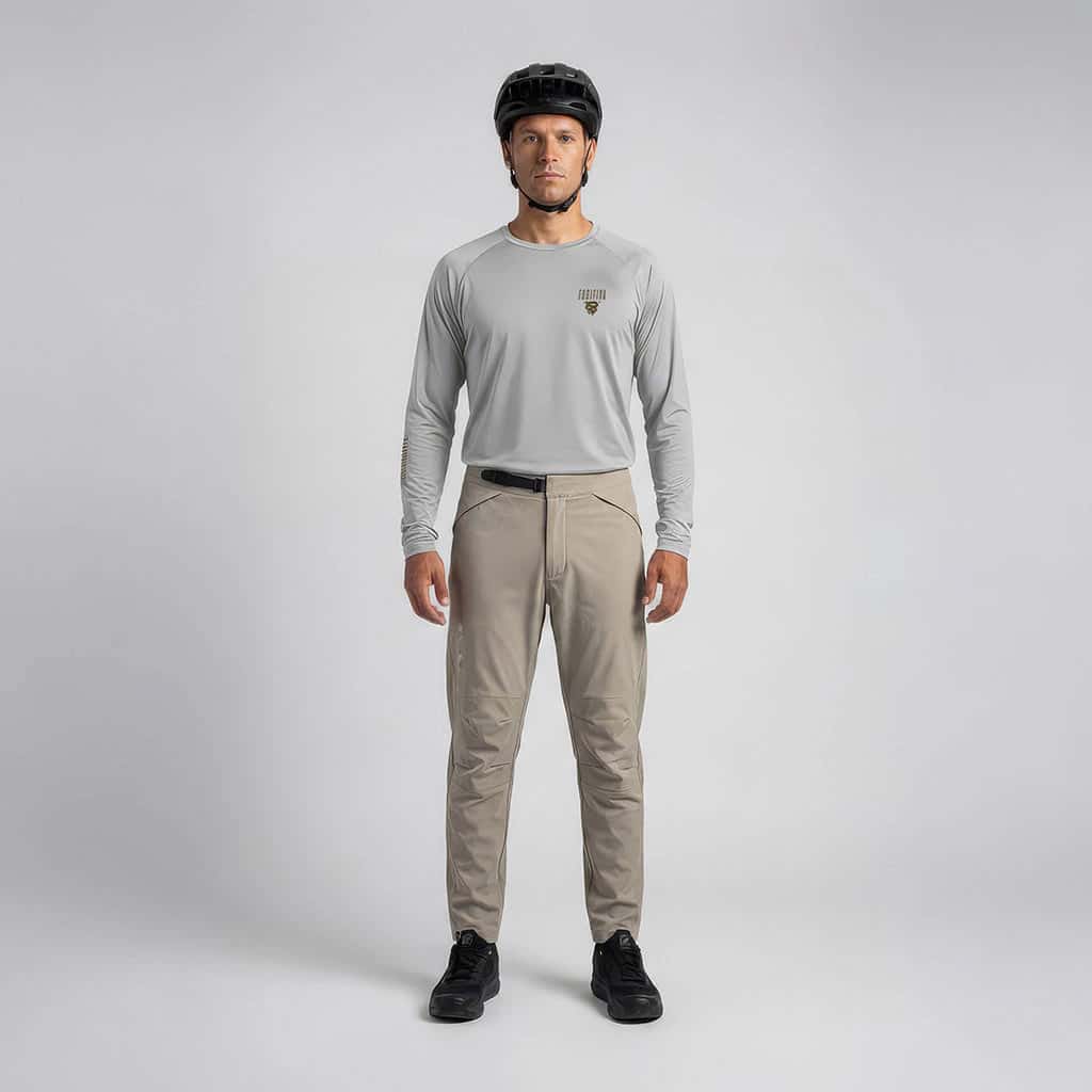 COMBO | Jersey FGTV Manga Larga Off White | Pantalón Fugitiva Alpha - Arena