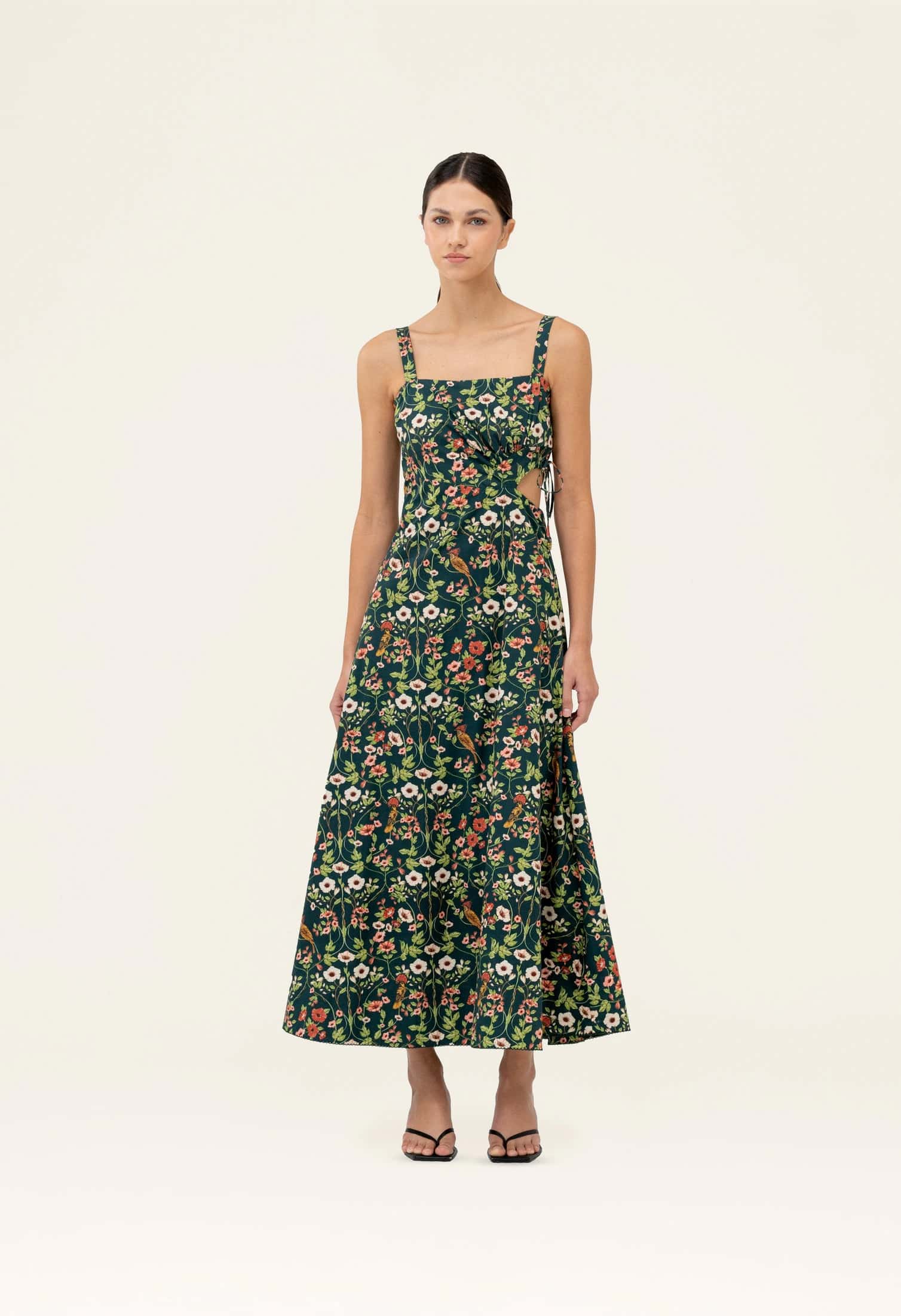 Verano Mosquetero Midi Dress