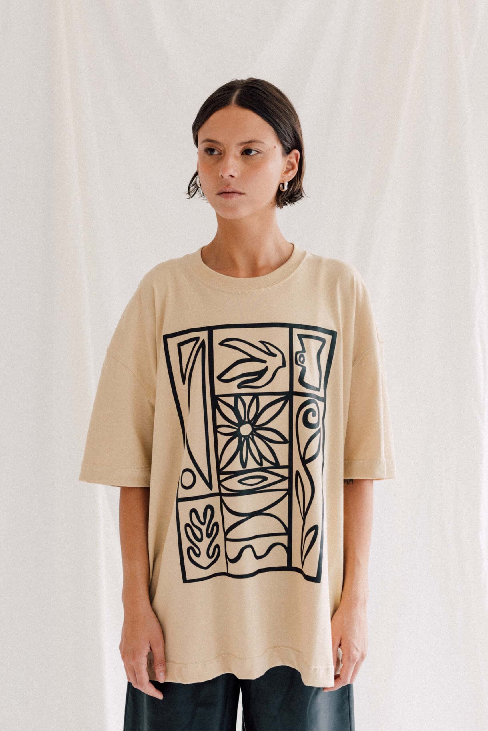 T-shirt Oversize Jardines