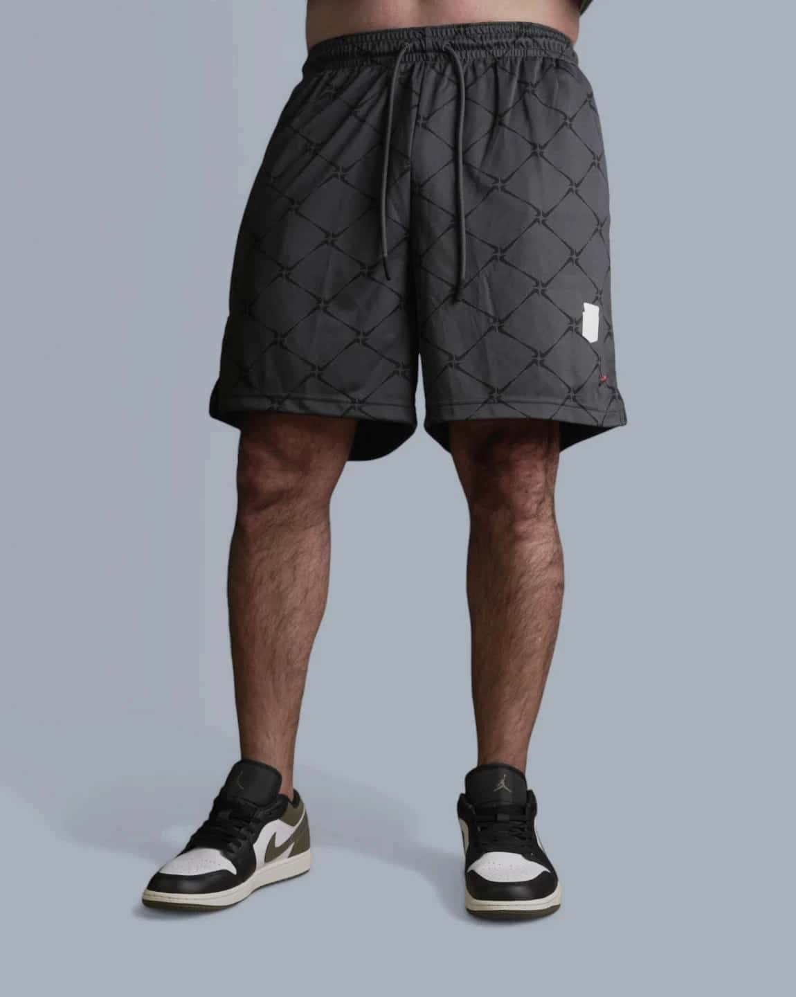 PANTALONETA GRIS ROMBOS NIKE HOMBRE