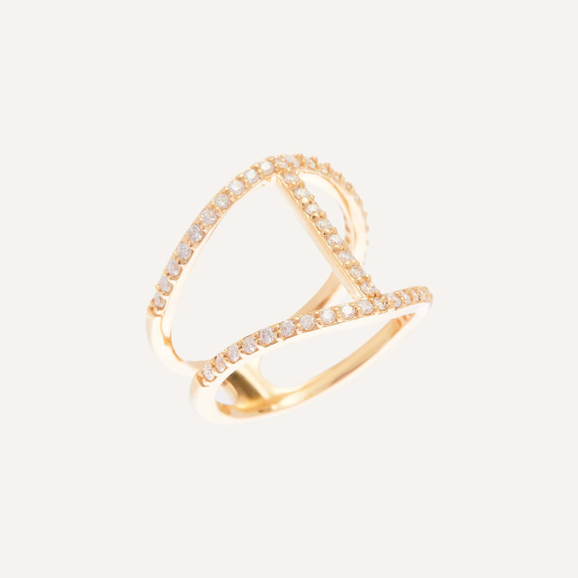 Anillo Curvy lines