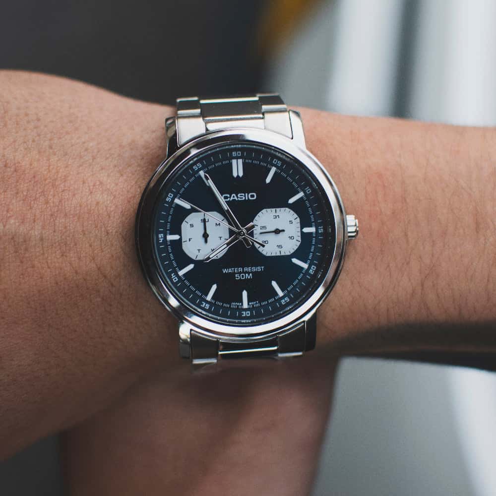 Reloj Casio Fondo Azul Original