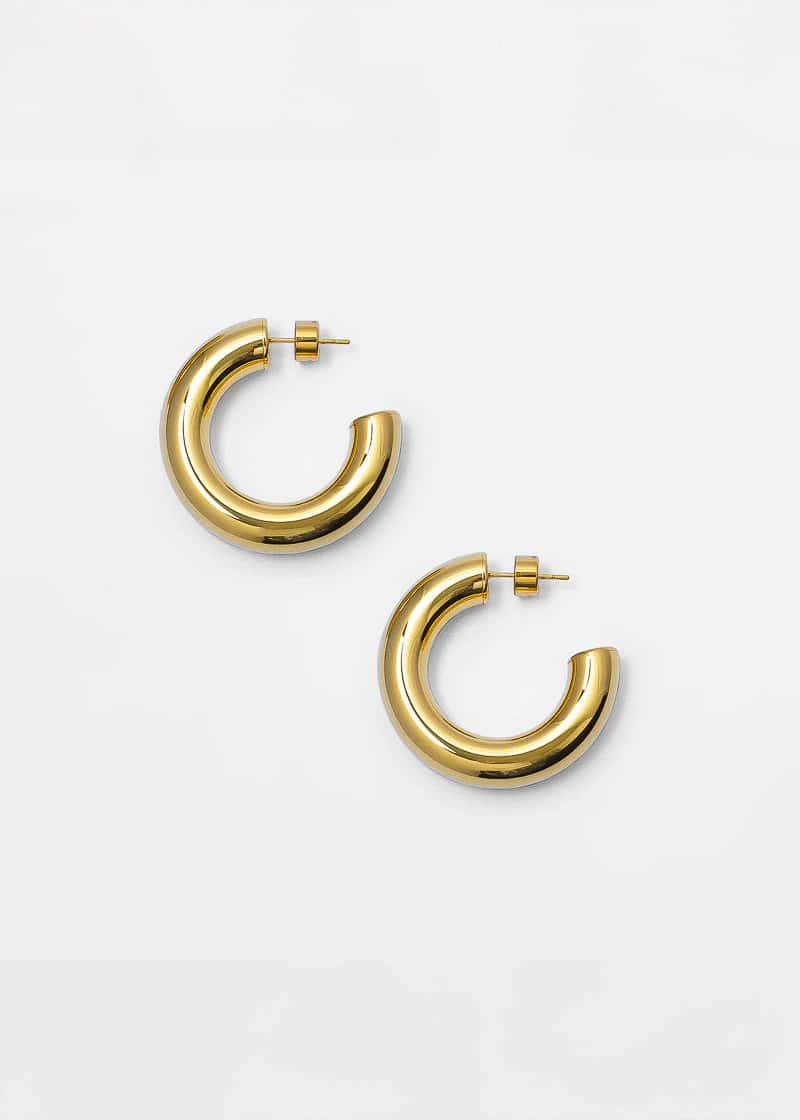 Menik Hoops Dorado
