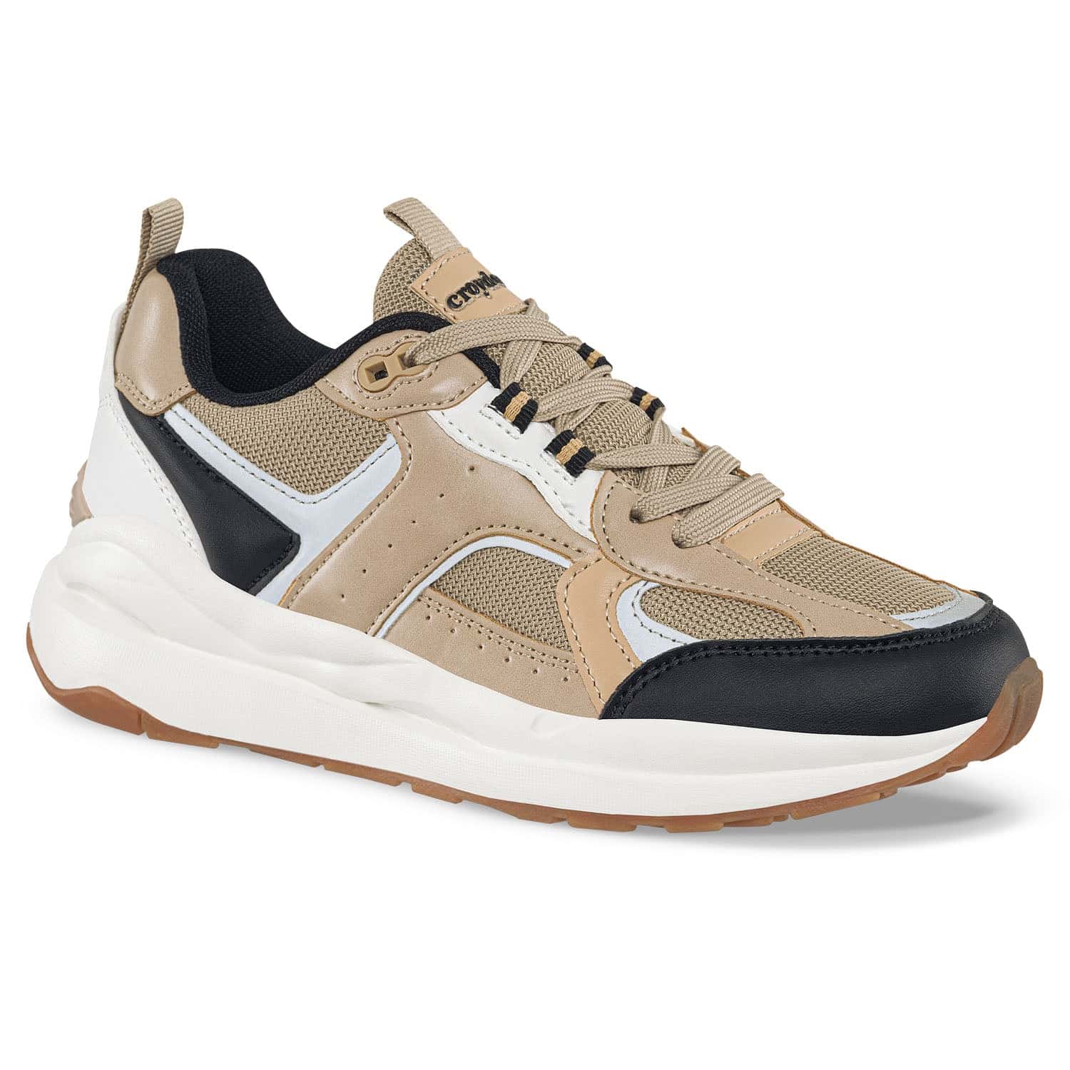 Tenis Urbanos Firat Café-Negro Croydon para Mujer