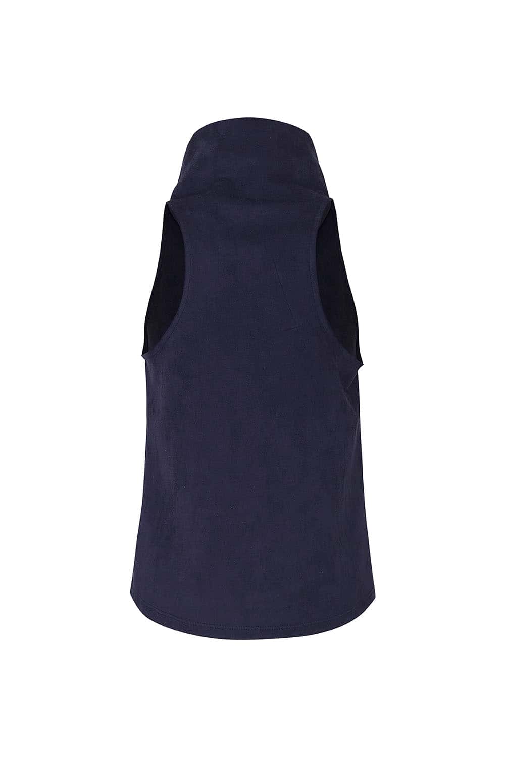 Blusa Noche de Lirio Azul Navy Suede - miniatura 3