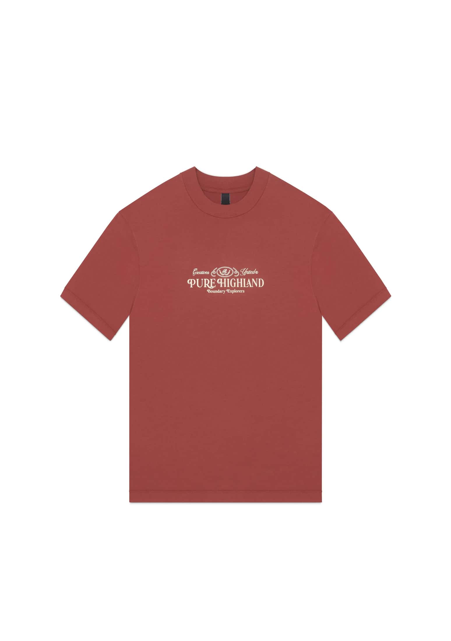 Highland red t-shirt