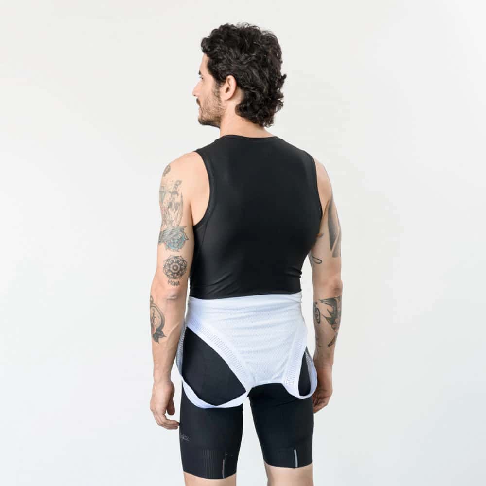 CAMISA INTERIOR CICLISMO MANGA SISA NERO PARA HOMBRE - miniatura 2
