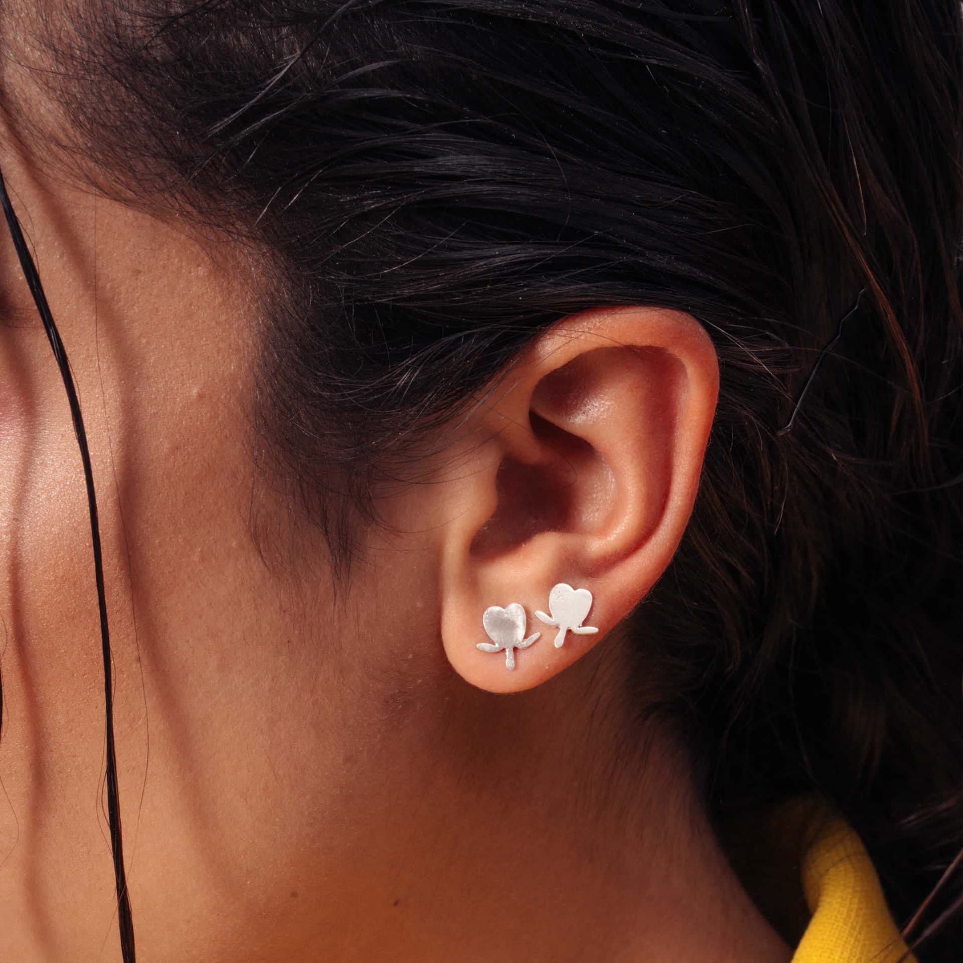 Mini Heart Earring - miniatura 2