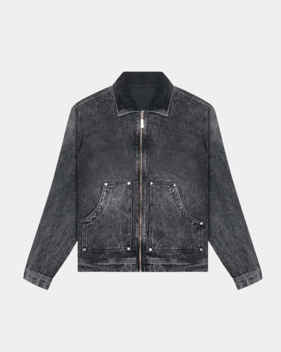 MONCLAIR WASHED BLACK JACKET