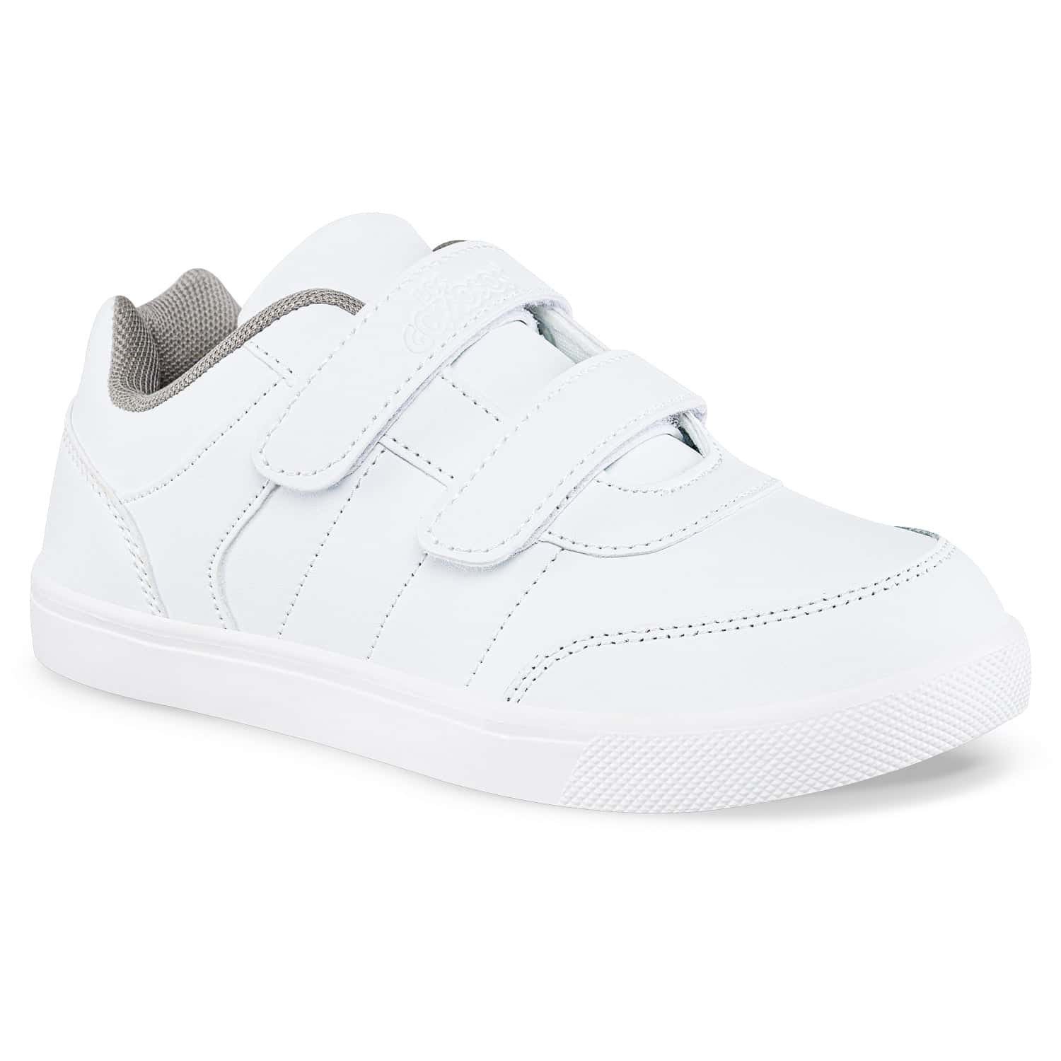 Tenis Colegio Skoly Velcro Blanco Los Gomosos Unisex