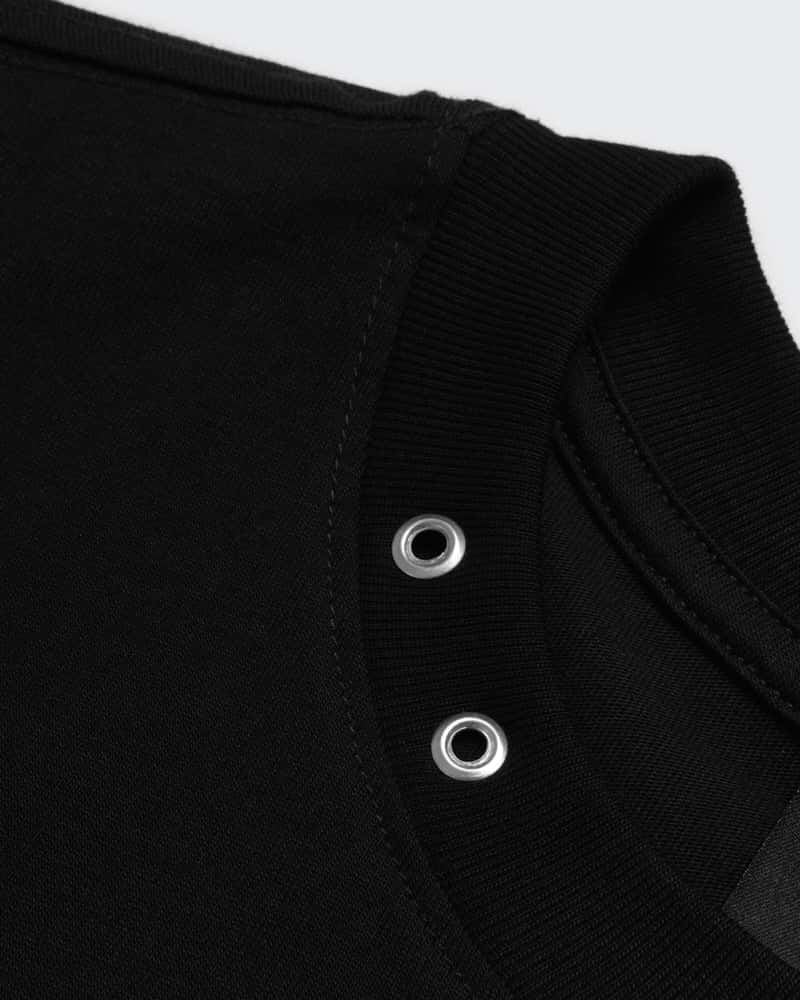 Camiseta Negra Oversize Iron Fang - miniatura 5
