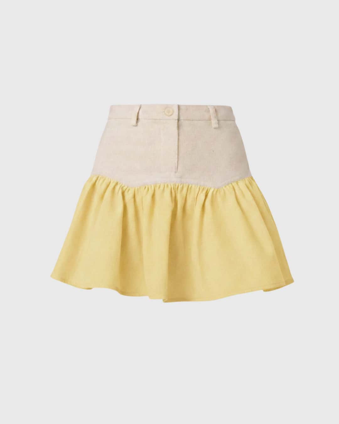 SAND STRIPE MINI SKIRT (SUNNY)