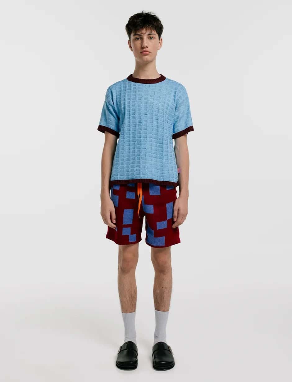 Camiseta Waffer Azul - miniatura 1