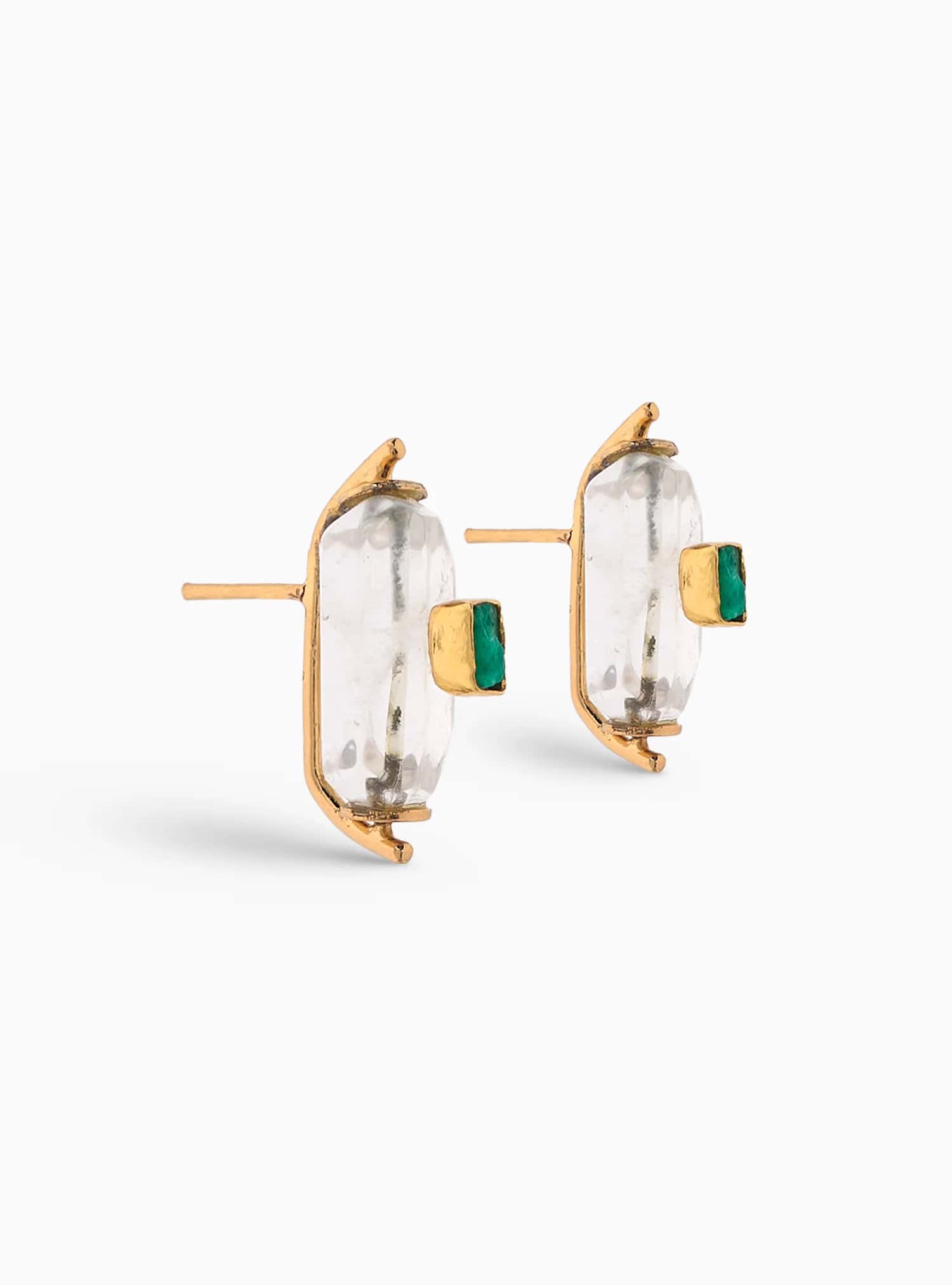 Veta Emerald Studs