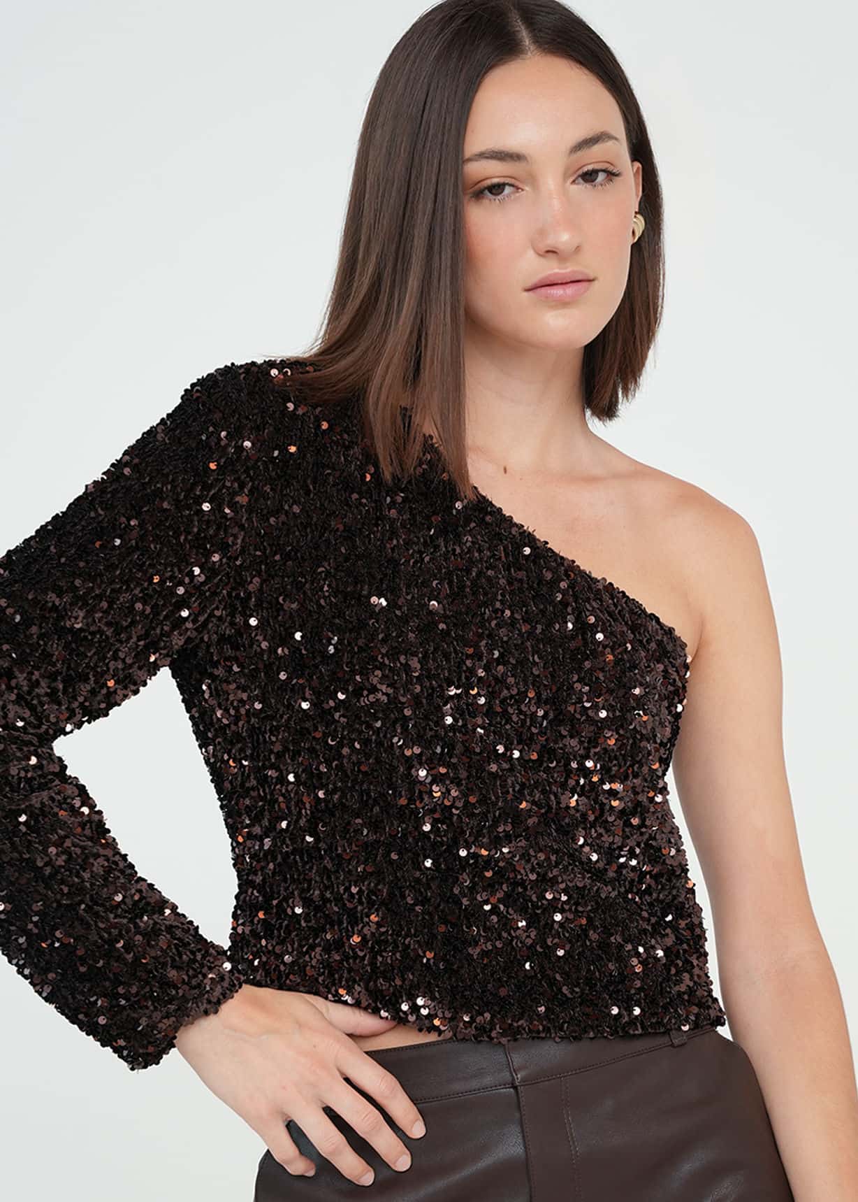 Camisa de lentejuelas