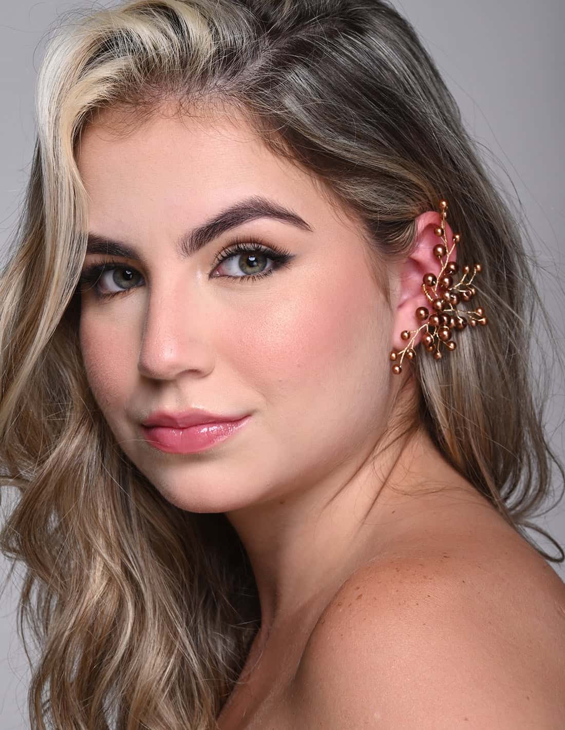 Ear Cuff Glimmer Golden