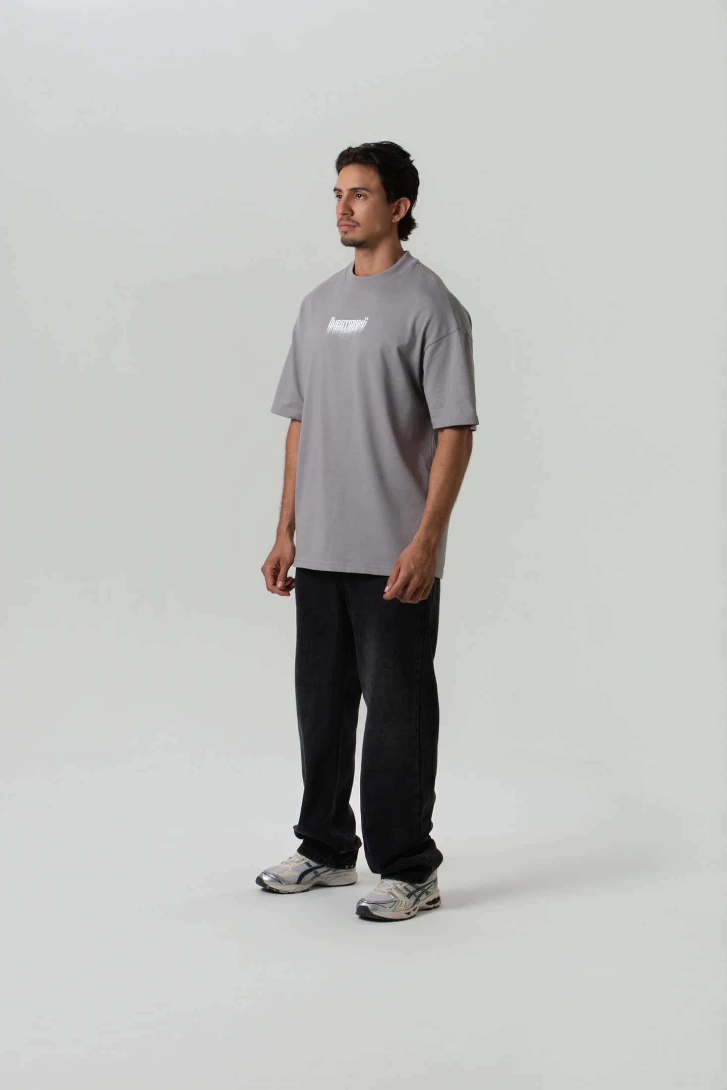 CAMISETA MANGA CORTA COLOR GRIS CLR