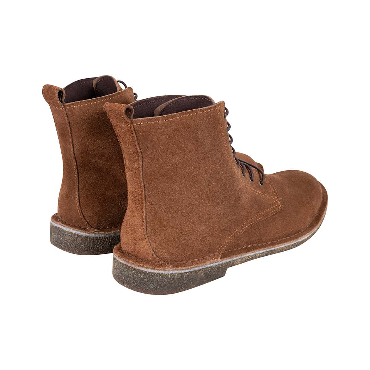 Botas Combat Hombre Carnaza Canela - miniatura 2