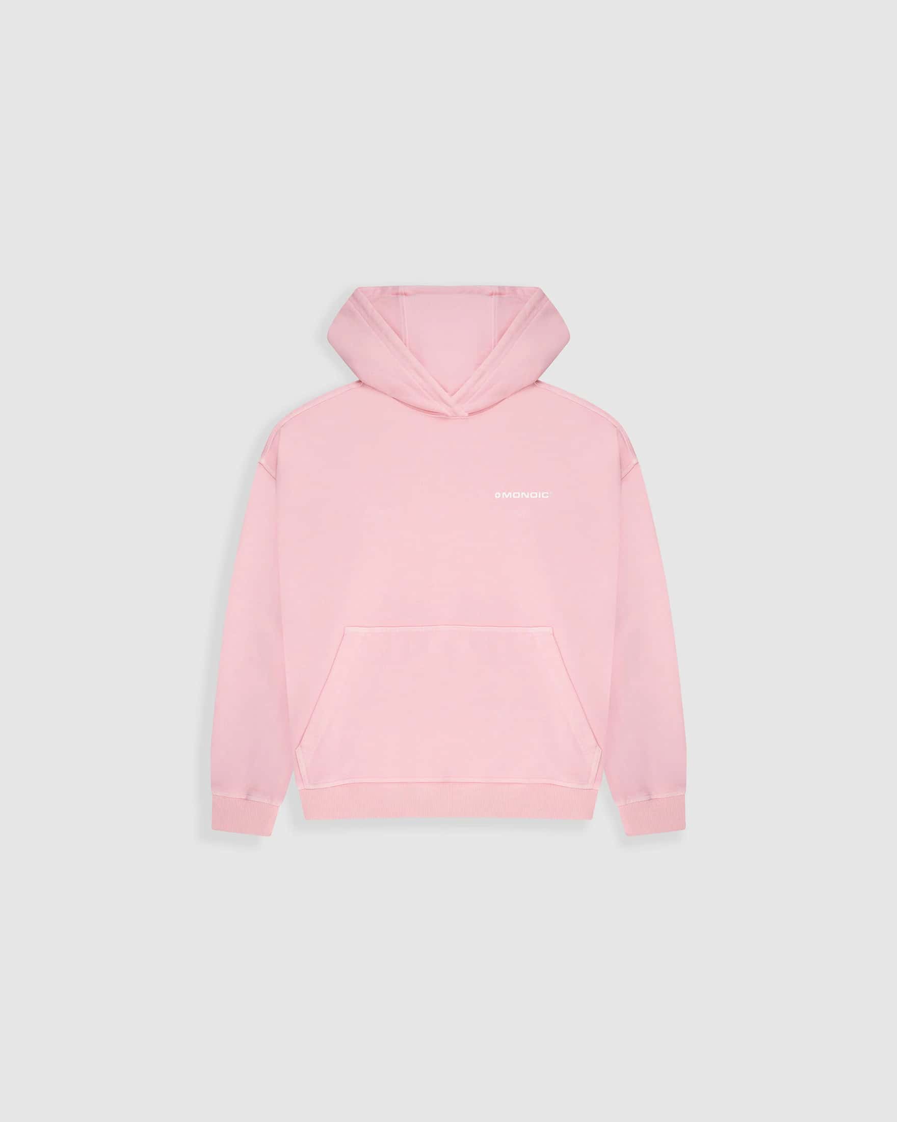 Hoodie Oversized Básico V3 - Rosado Pastel