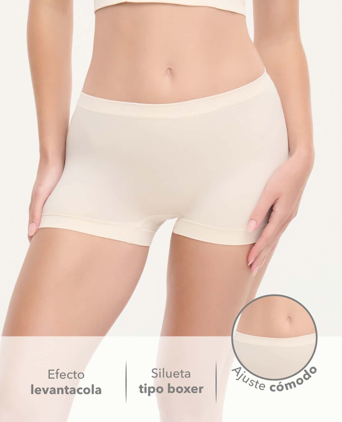 Panty Seamless | Paquete X2 | Tipo Boxer | Levantacola - miniatura 6