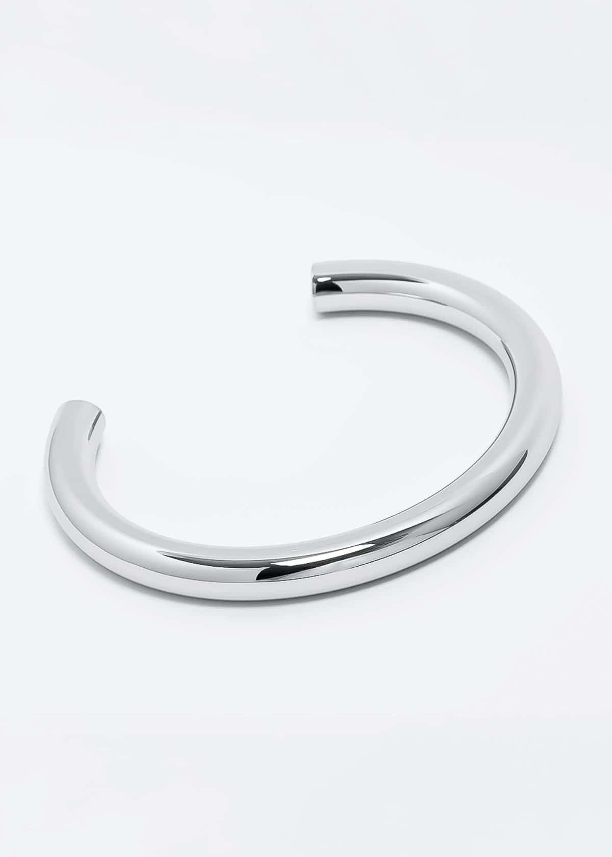 Chunky Choker Plateado