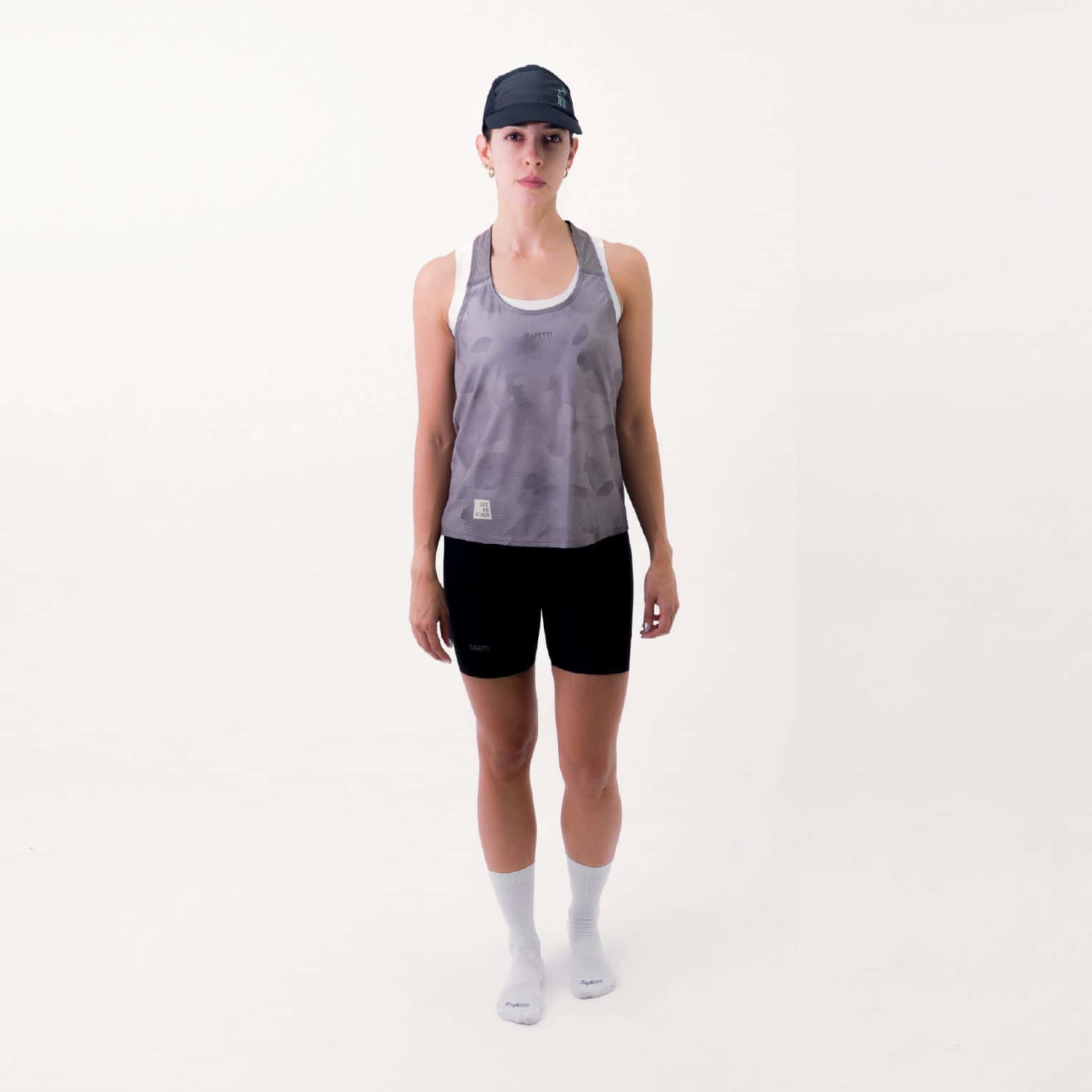 CAMISETA RUNNING MANGA SISA COLMOTION CAFE CLARO PARA MUJER - miniatura 1