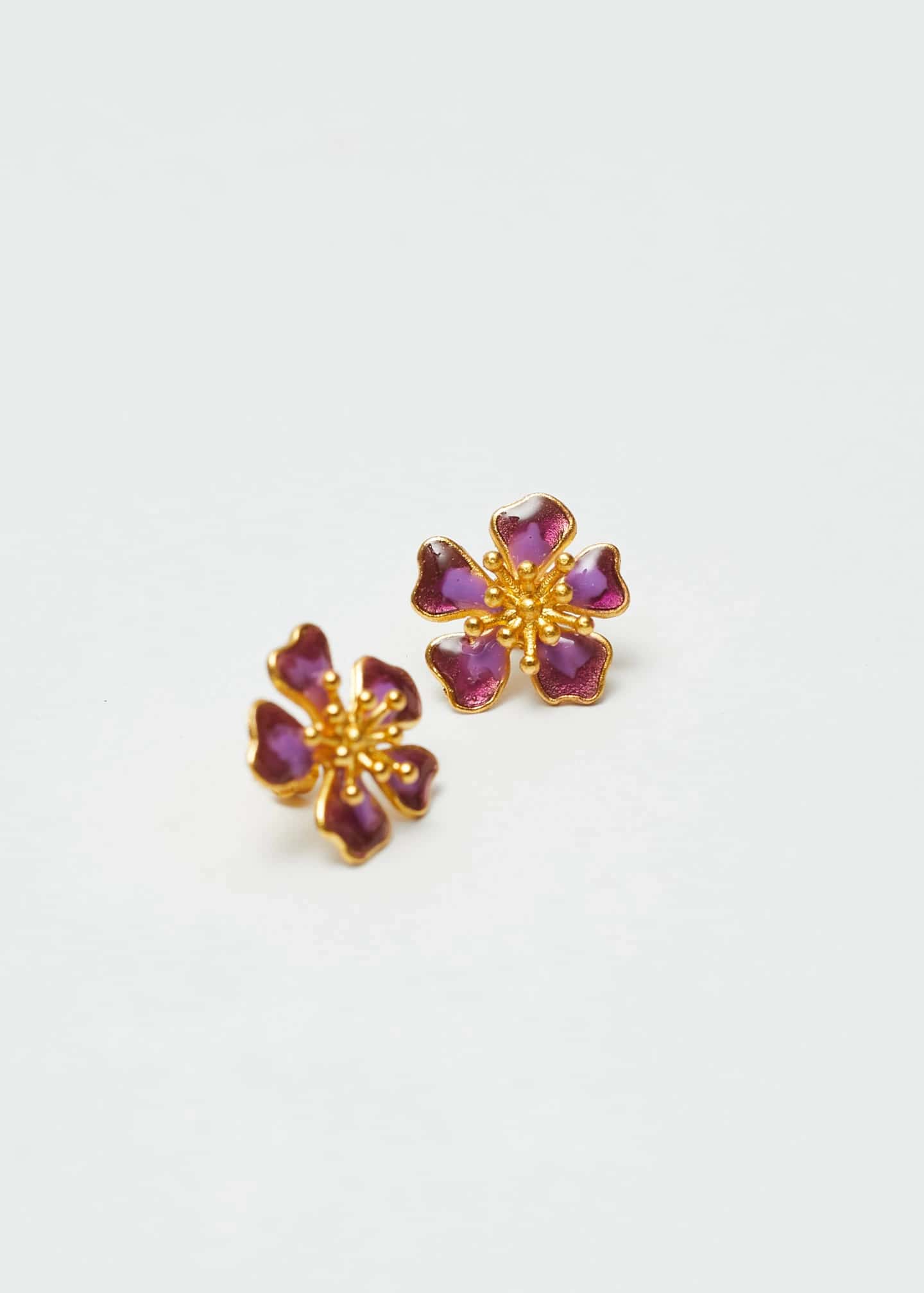 Aretes Aurora mini Ultravioleta