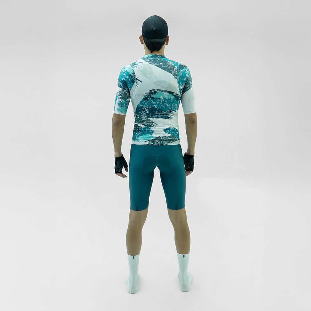 CAMISA CICLISMO MANGA CORTA SWIPE BLANCO PARA HOMBRE - miniatura 2