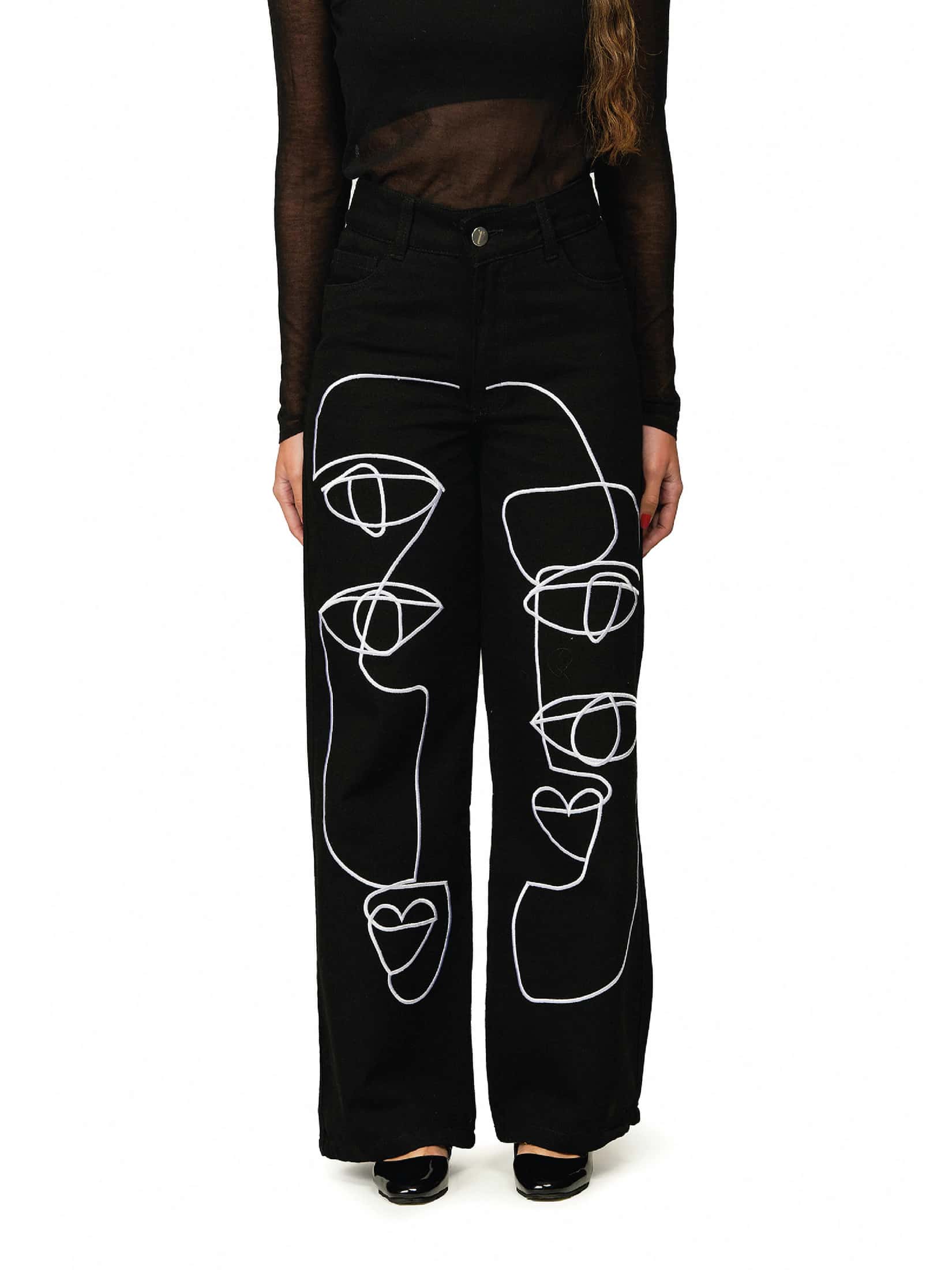 Pantalon Abrazo Negro