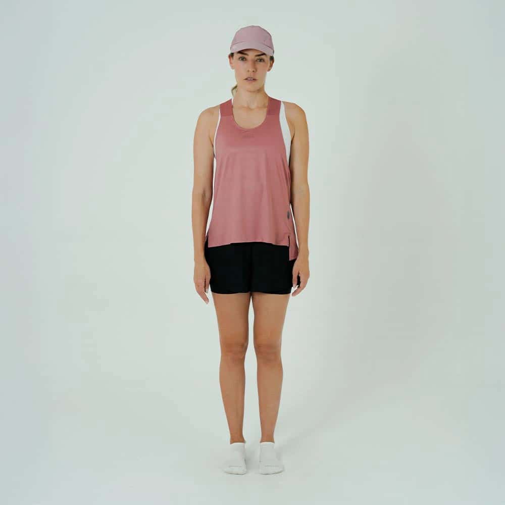 CAMISETA RUNNING MANGA SISA PACELINE ROSE PARA MUJER