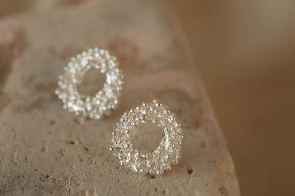 ARETES CÍRCULO HELECHO - miniatura 2