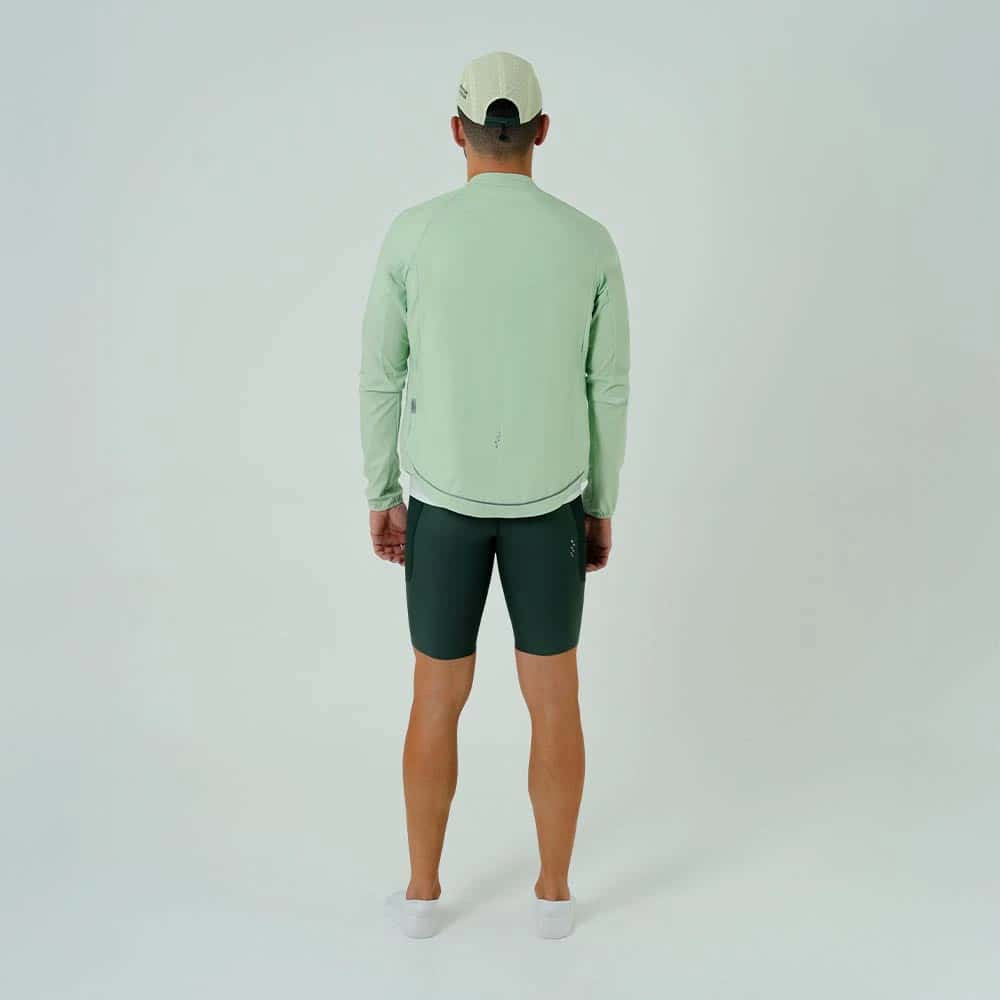 CHAQUETA RUNNING AQUALITE VERDE CLARO PARA HOMBRE - miniatura 2