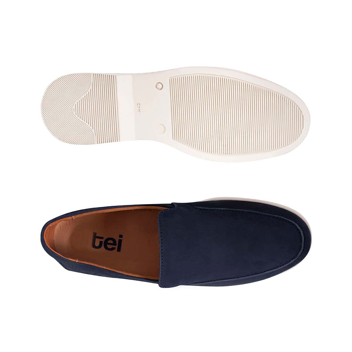 Loafer Hombre Nobuck Azul Pacífico - miniatura 4