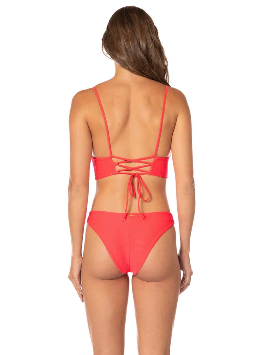 Maaji Sunset Punch Iconic Low Rise Thin Side  Bikini Bottom