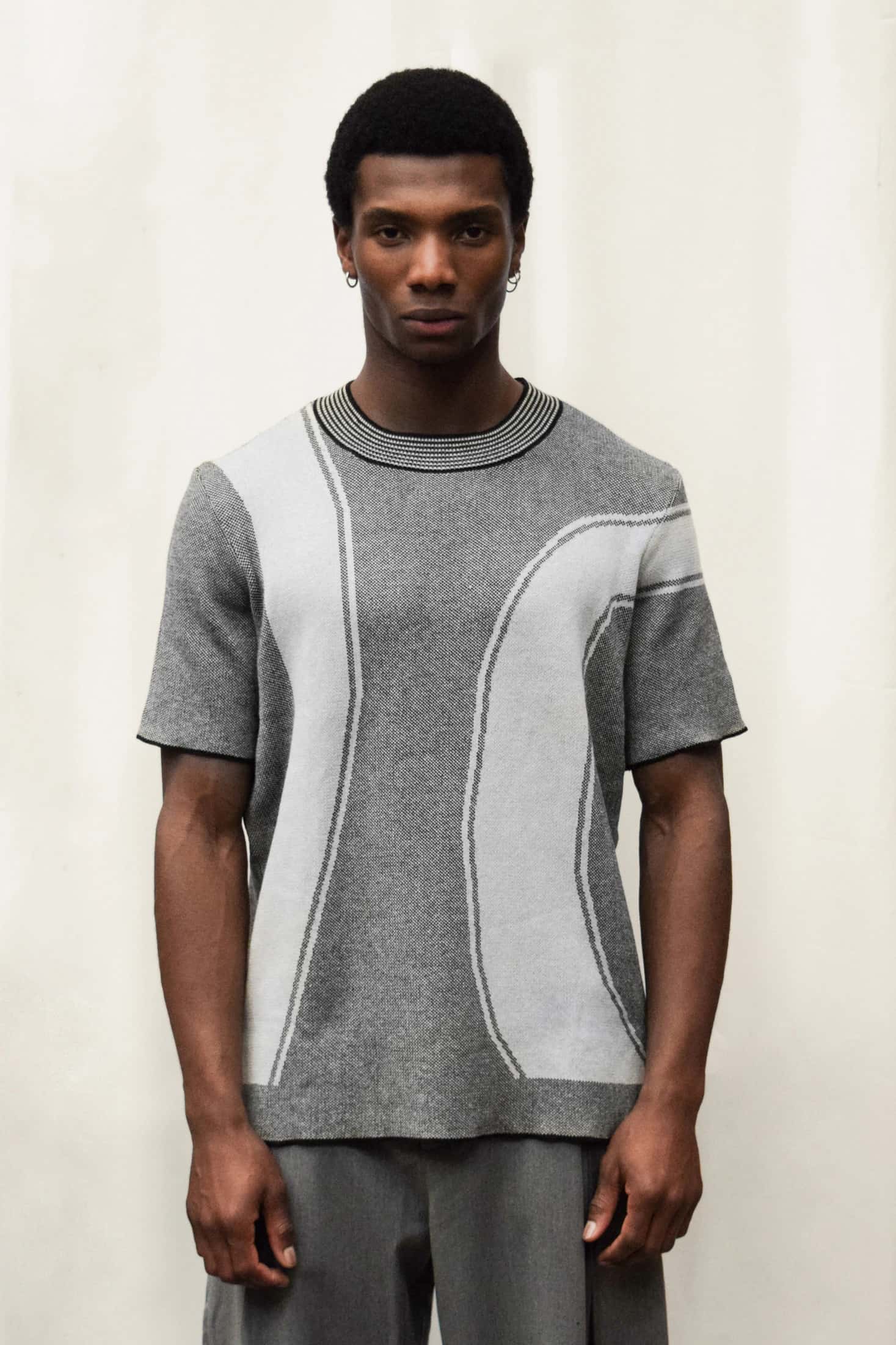 GRAY COAL POLO