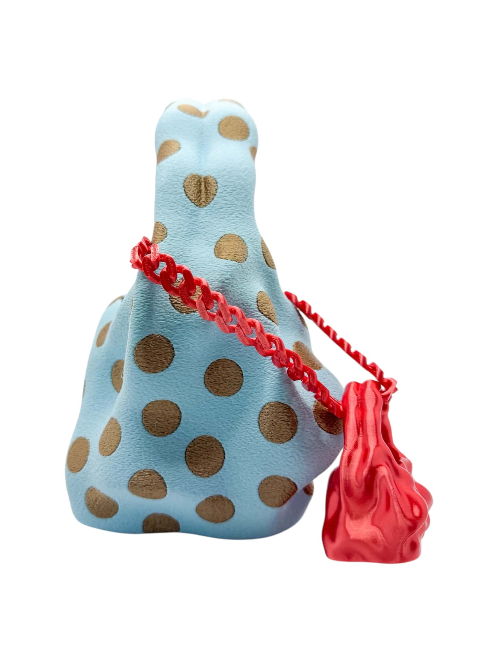 bolso grande cosmic water polka dots baby blue - miniatura 4