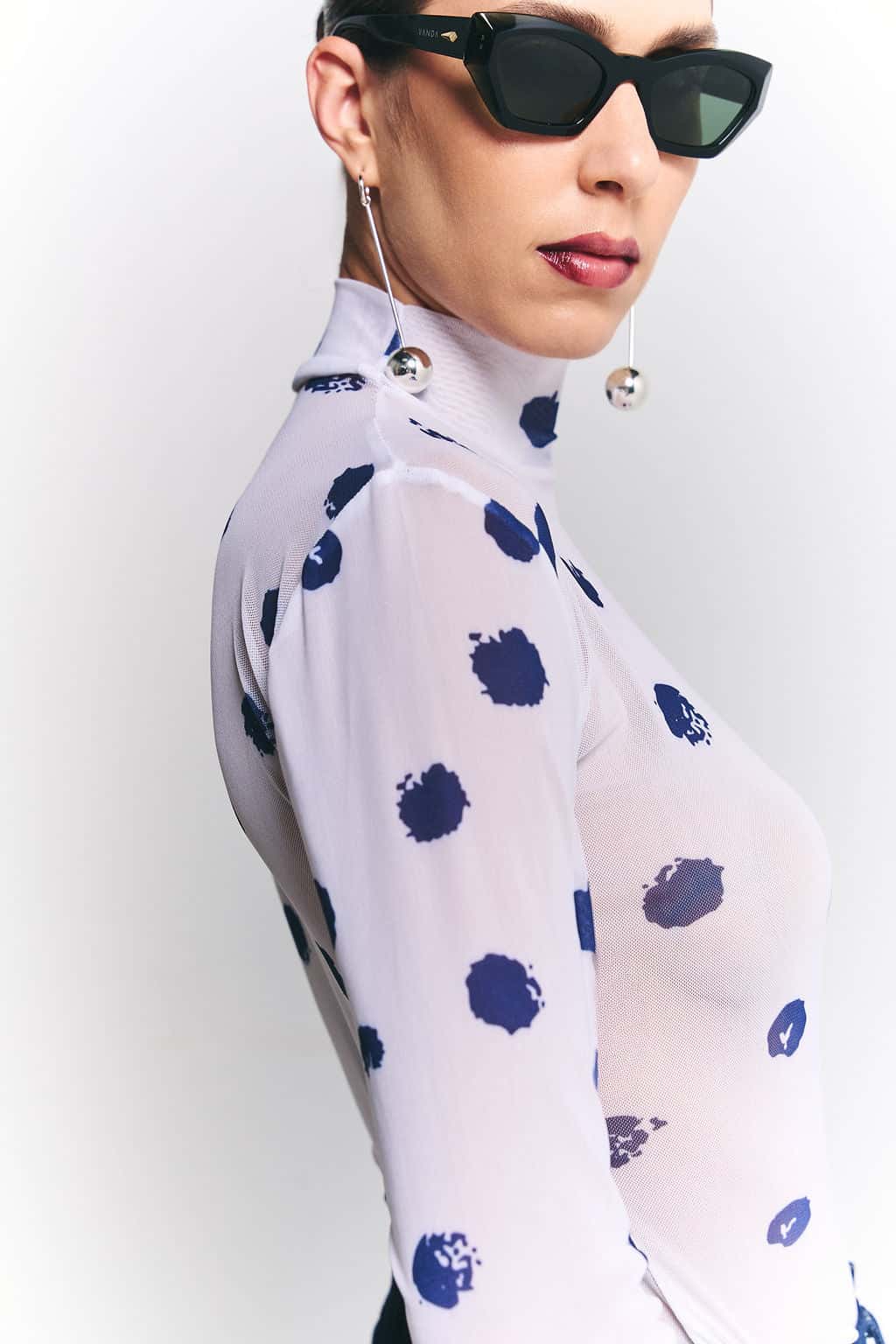 Top mesh Fingerprint Dots - miniatura 2