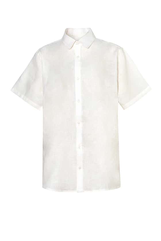 Camisa Manga Corta Eggshell