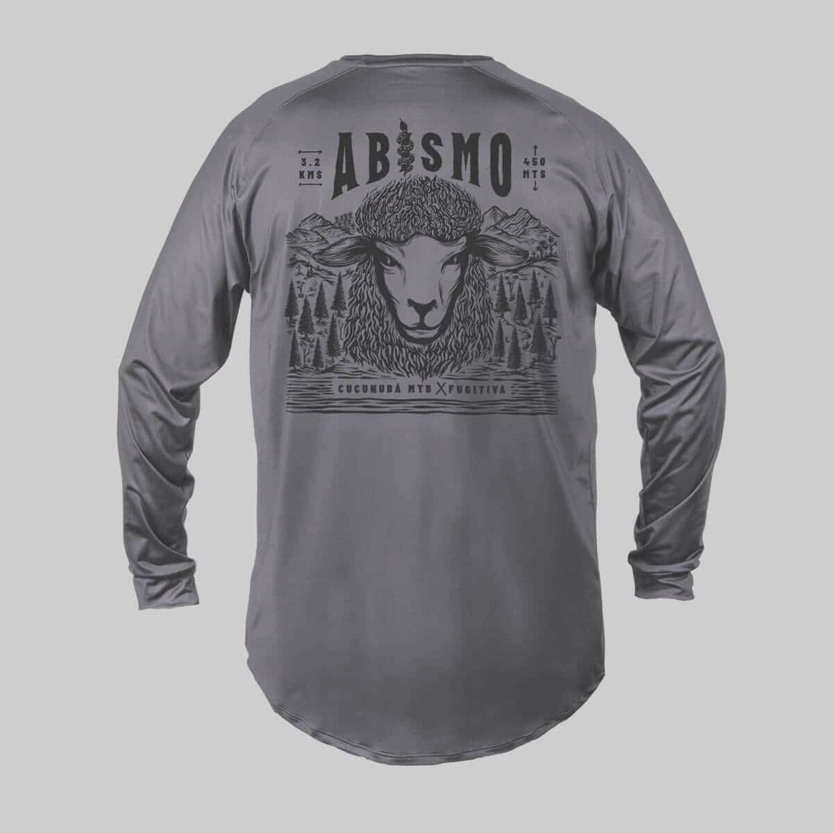 JERSEY CUCUNUBA X FUGITIVA MANGA LARGA GRIS
