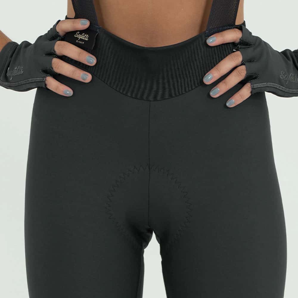 PANTALONETA CICLISMO TOSCANA 2.0 + GRIGIO PARA MUJER - miniatura 3
