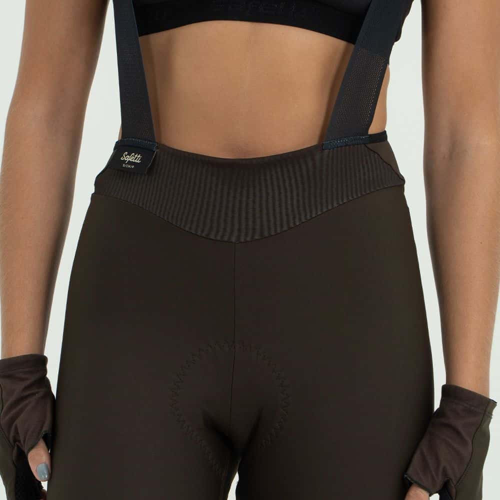 PANTALONETA CICLISMO TOSCANA 2.0 + MARRONE PARA MUJER - miniatura 5