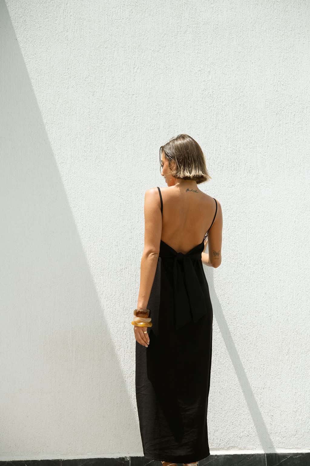 Vestido Amanecer - Negro